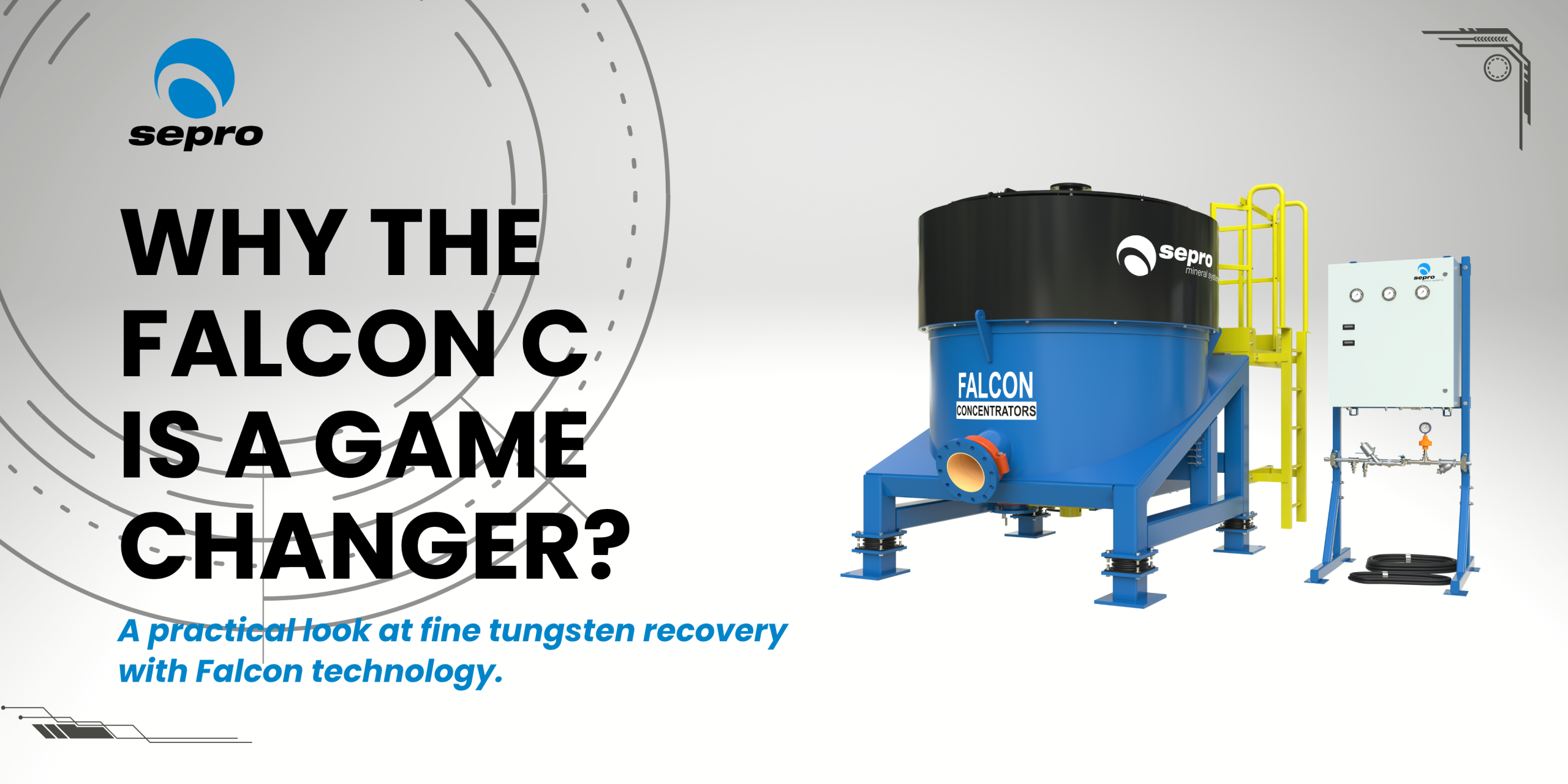 Improve fine tungsten recovery with Falcon C and Falcon UF gravity concentrators. See where they fit in your flowsheet, and how to test with Falcon L40